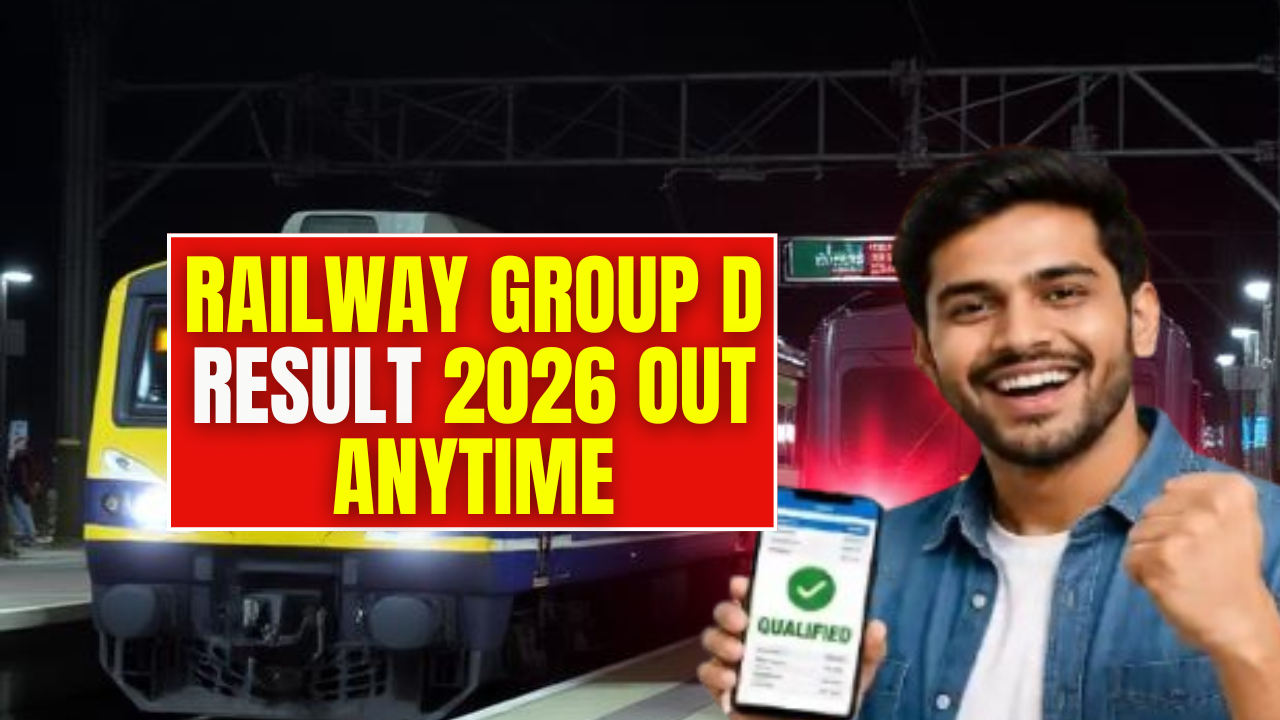 RAILWAY GROUP D RESULT 2026 OUT Anytime