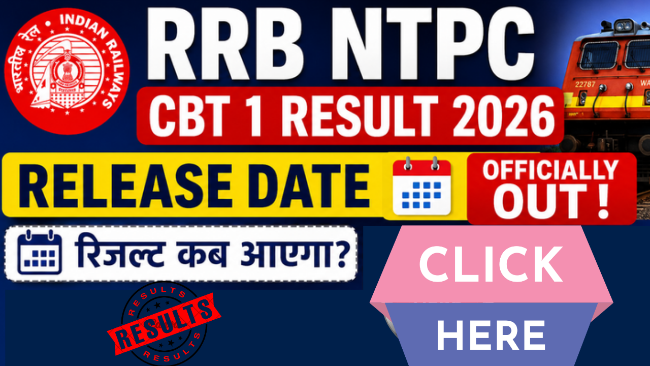 RRB NTPC CBT 1 Result 2026 Release date