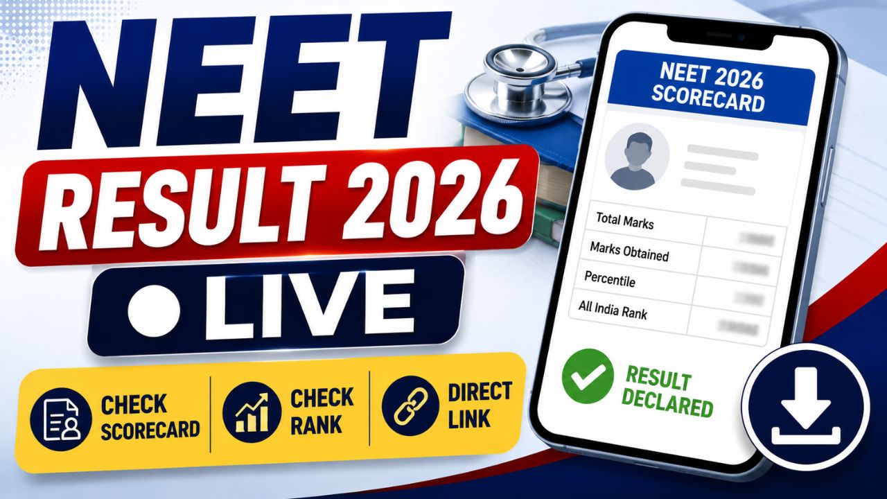 NEET Result 2026 LIVE